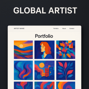Global Artist Portfolio Template